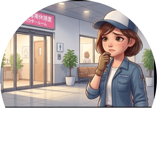 女性でも働ける環境なのか分からない