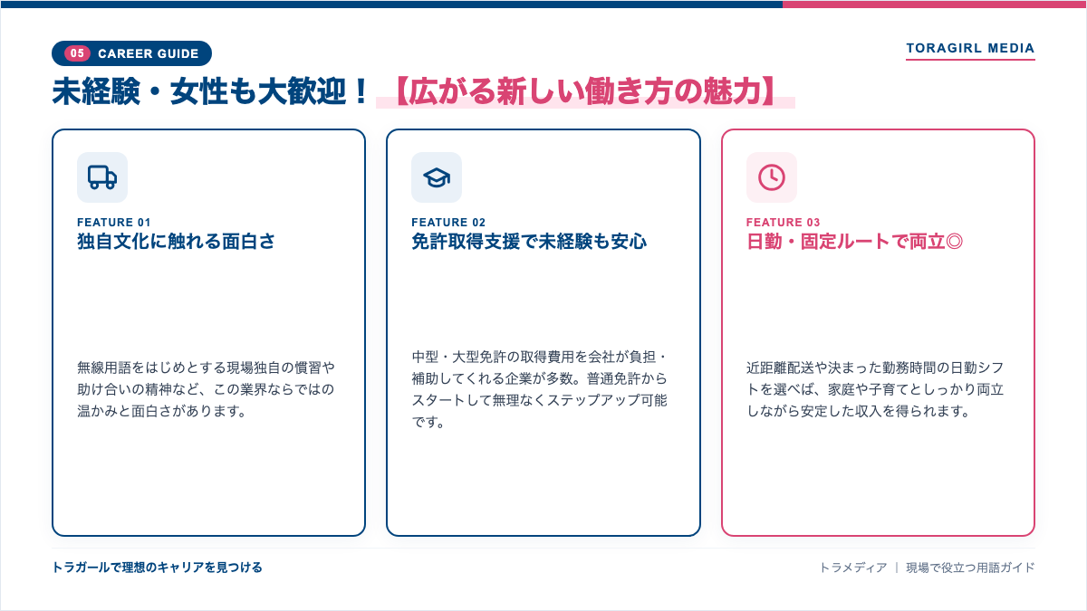 未経験・女性も大歓迎！広がる新しい働き方の魅力